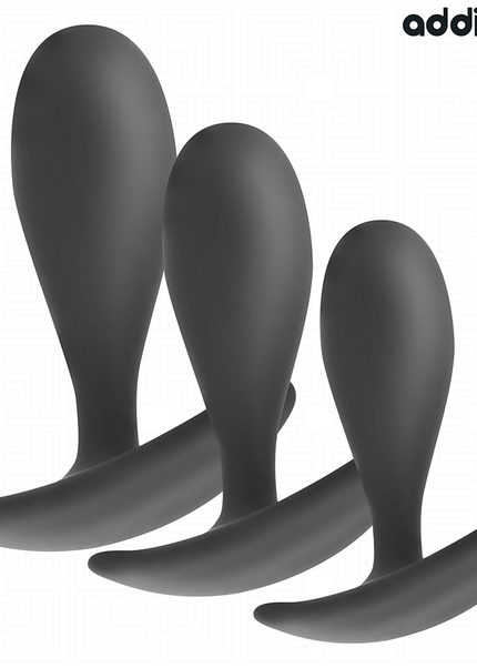 ADDICTED TOYS - SET DI 3 TAPPI ANALI MODELLO 2