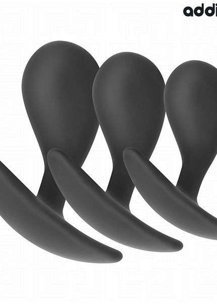 ADDICTED TOYS - SET DI 3 TAPPI ANALI MODELLO 3