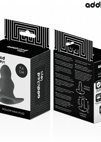 ADDICTED TOYS - TAPPO ANALE CAVO TAGLIA M 9,6 CM