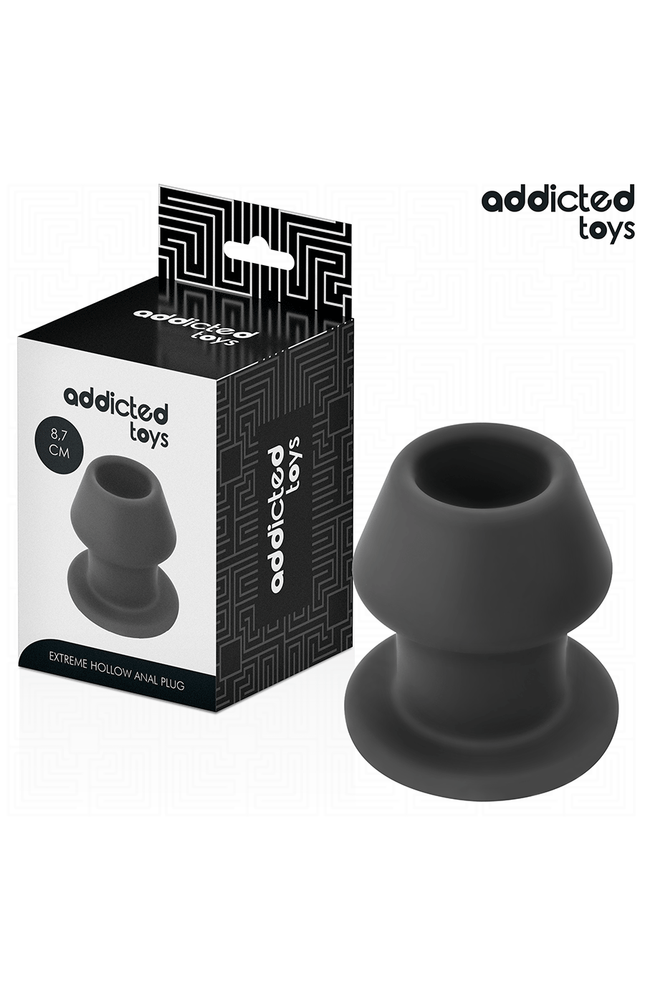 ADDICTED TOYS - EXTREME HOLLOW ANAL PLUG TAGLIA M 8,7 CM