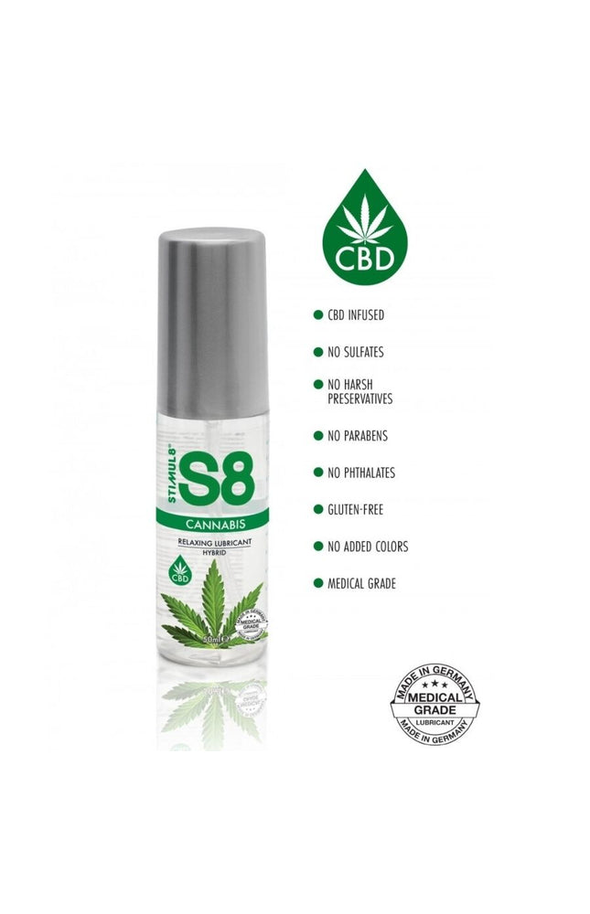 STIMUL8 - S8 LUBRIFICANTE IBRIDO ALLA CANNABIS 50 ML