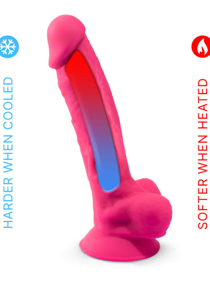 SILEXD - MODELLO PENE REALISTICO 18 VIBRAZIONE ROSA + TELECOMANDO LRS