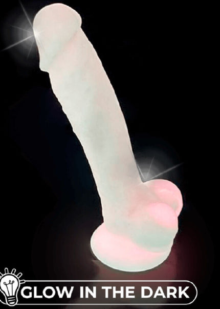 SILEXD - MODELLO 1 PENE REALISTICO SILICONE PREMIUM SILEXPAN ROSA FLUORESCENTE 17,5 CM