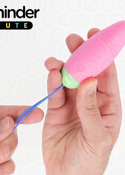 ONINDER CUTE - UOVO VIBRO-ROTANTE IN SILICONE 360° PER AMORE E PIACERE - APP GRATUITA IN TUTTO IL MONDO