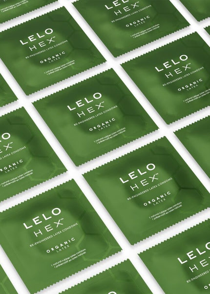 LELO - PRESERVATIVI ORGANICI HEX CONFEZIONE DA 36 UNITÀ