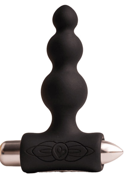 ROCKS-OFF - PETITE SENSATIONS BUBBLES PLUG ANALE VIBRATORE NERO