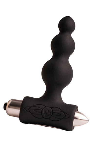 ROCKS-OFF - PETITE SENSATIONS BUBBLES PLUG ANALE VIBRATORE NERO