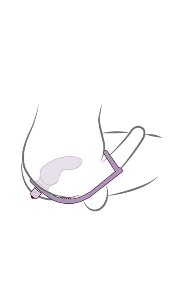 ROCKS-OFF - RO-ZEN RRO PLUG ANALE CON ANELLO VIBRANTE PER IL PENE NERO