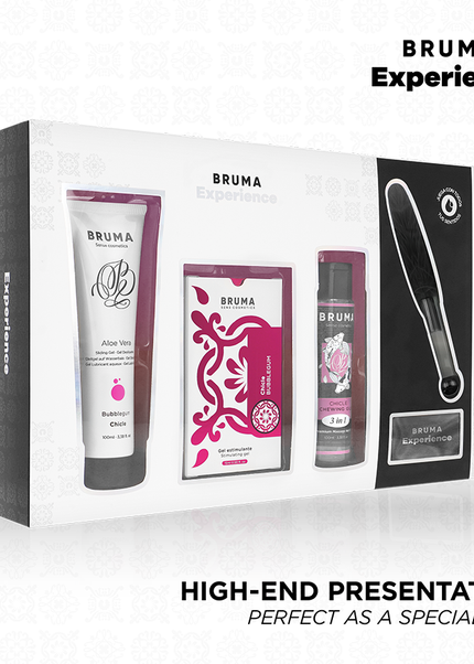 BRUMA XPERIENCE - KIT TENTAZIONE SWEET GUM CON POTENZIATORE DI ORGASMO