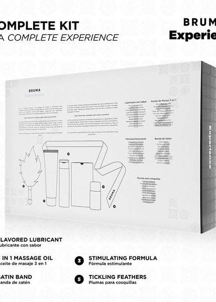 BRUMA XPERIENCE - KIT TENTAZIONE SWEET GUM CON POTENZIATORE DI ORGASMO