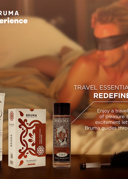BRUMA XPERIENCE - KIT TENTAZIONE DOLCE AMERICANA CON POTENZIATORE DI ORGASMO