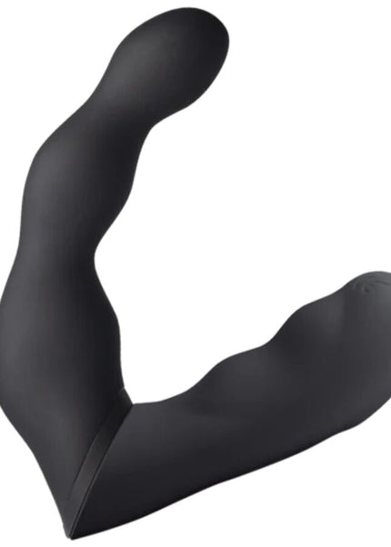 ROCKS-OFF - ADATTATORE NERO PER VIBRATORE PROSTATICO E ANALE