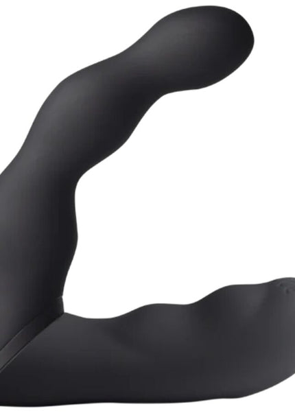 ROCKS-OFF - ADATTATORE NERO PER VIBRATORE PROSTATICO E ANALE