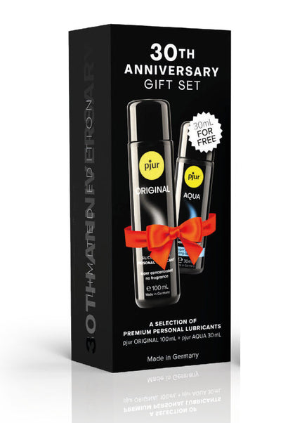 PJUR - COFANETTO 30° ANNIVERSARIO PJUR ORIGINAL 100 ML + PJUR AQUA 30 ML IN REGALO