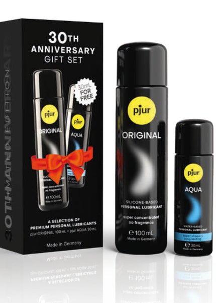 PJUR - COFANETTO 30° ANNIVERSARIO PJUR ORIGINAL 100 ML + PJUR AQUA 30 ML IN REGALO