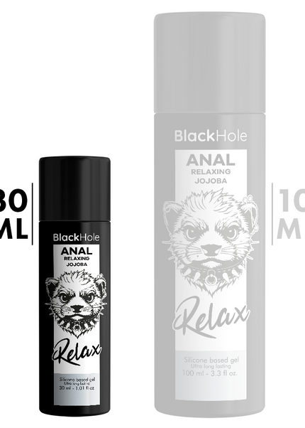 BLACK HOLE - RILASSANTE ANALE JOJOBA RELAX BASE SILICONE 30 ML