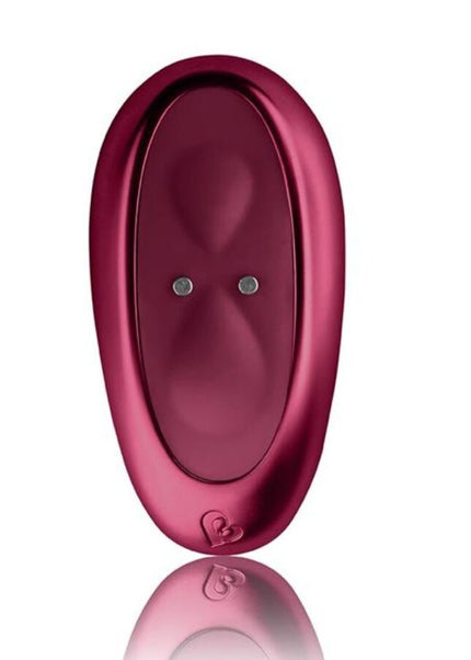 ROCKS-OFF - VIBRATORE PER PUNTO G ROSSO RUBY GLOW
