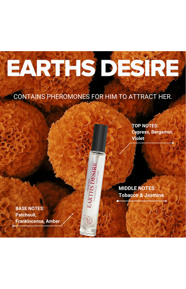 EYE OF LOVE - BLOOM MASCHILE SATIVA PARFUM EARTHS DESIRE 30 ML