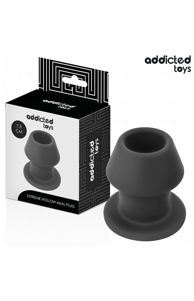 ADDICTED TOYS - EXTREME HOLLOW ANAL PLUG TAGLIA S 7,5 CM