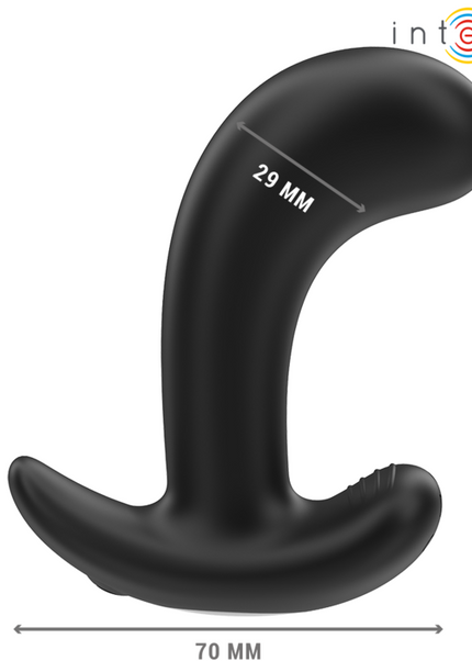 INTENSE - CHANDLER ANAL PLUG 10 VIBRAZIONI NERO TELECOMANDO