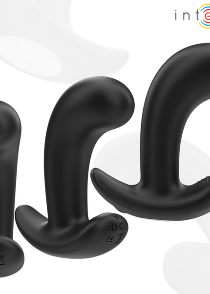 INTENSE - CHANDLER ANAL PLUG 10 VIBRAZIONI NERO TELECOMANDO