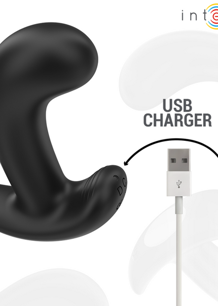 INTENSE - CHANDLER ANAL PLUG 10 VIBRAZIONI NERO TELECOMANDO