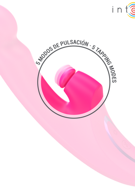 INTENSO - VIBRATORE EMI 13,5 CM MULTIFUNZIONE 3 IN 1 10 VIBRAZIONI ROSA