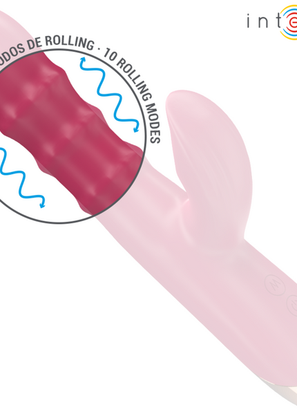 INTENSE - CHLOE VIBRATORE MULTIFUNZIONE 3 IN 1 ROSSO