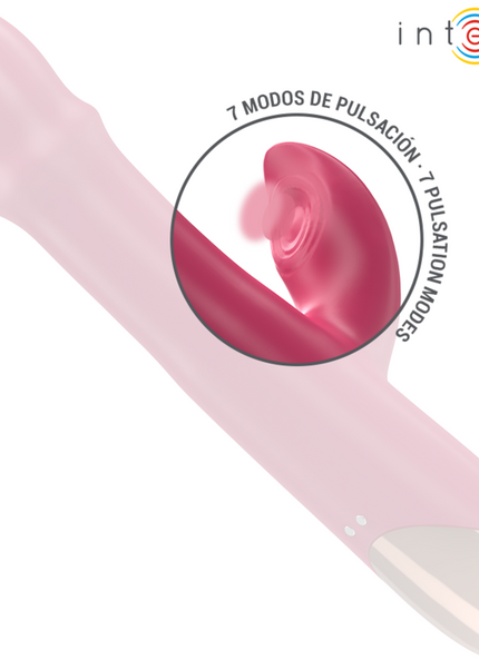 INTENSE - CHLOE VIBRATORE MULTIFUNZIONE 3 IN 1 ROSSO