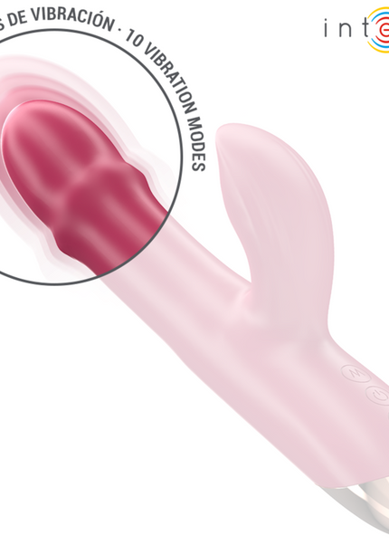 INTENSE - CHLOE VIBRATORE MULTIFUNZIONE 3 IN 1 ROSSO