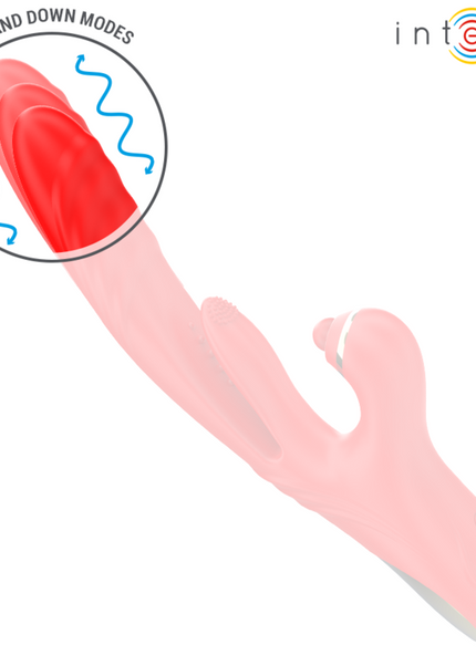 INTENSO - VIBRATORE MULTIFUNZIONE ROSALIA 3 IN 1 ROSSO