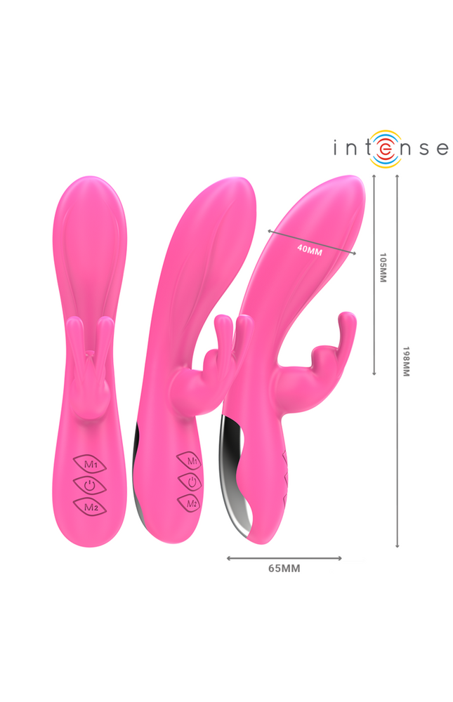 INTENSE - VIBRATORE RANDALL RABBIT 10 VIBRAZIONI ROSA