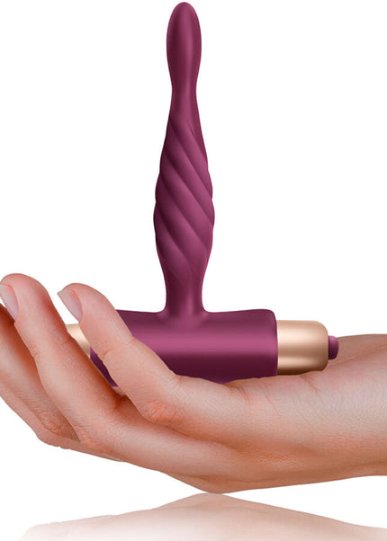 CLIMAXIMUM - KIT SFIDA VIBRATORE TWISTED + PLUG ANALE PER PRINCIPIANTI