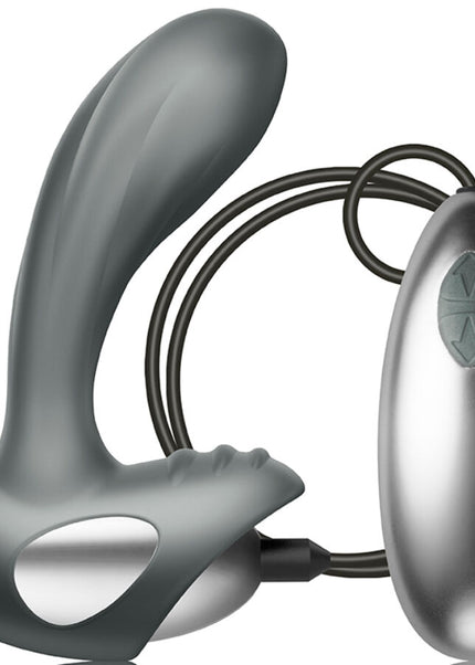 CLIMAXIMUM - EXCITE KIT ANELLO PER IL PENE + MASSAGGIATORE PER LA PROSTATA CON FILO