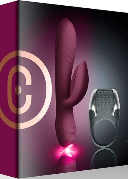 CLIMAXIMUM - LAMOUR KIT VIBRATORE CONIGLIO + ANELLO PER IL PENE A LED