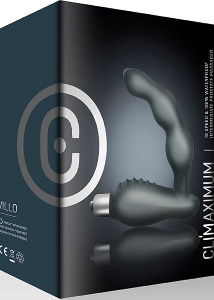 CLIMAXIMUM - VIBRATORE PROSTATICO A GRADINI VILLO