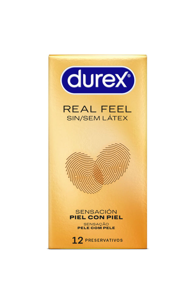 DUREX - PRESERVATIVI REAL FEEL SENZA LATTICE 12 UNITÀ