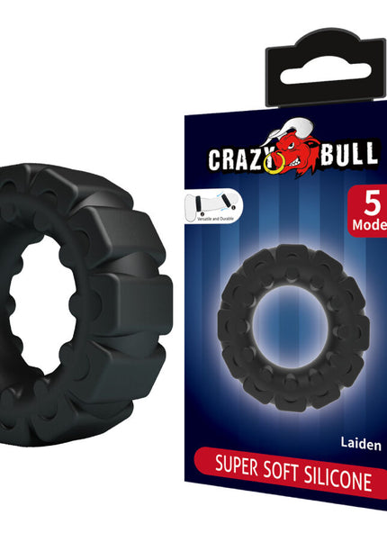 CRAZY BULL - ANELLO IN SILICONE LAIDEN MODELLO 5