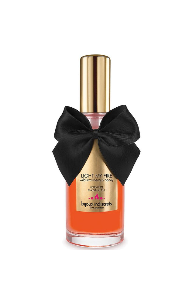 BIJOUX - OLIO DA MASSAGGIO EFFETTO CALDO AROMA FRAGOLA
