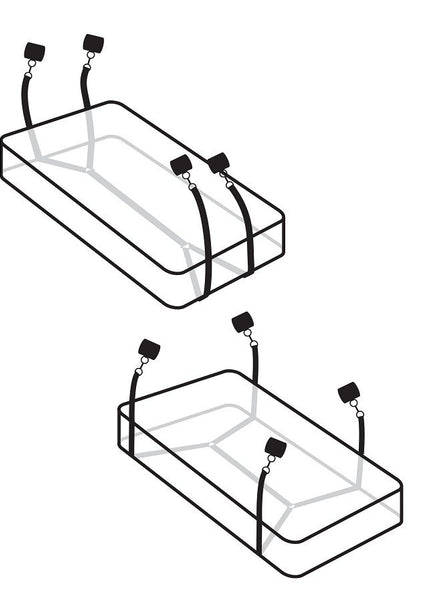 FETISH FANTASY EDIZIONE LIMITATA - DISPOSITIVI DI FISSAGGIO PER MATERASSI AVVOLGENTI