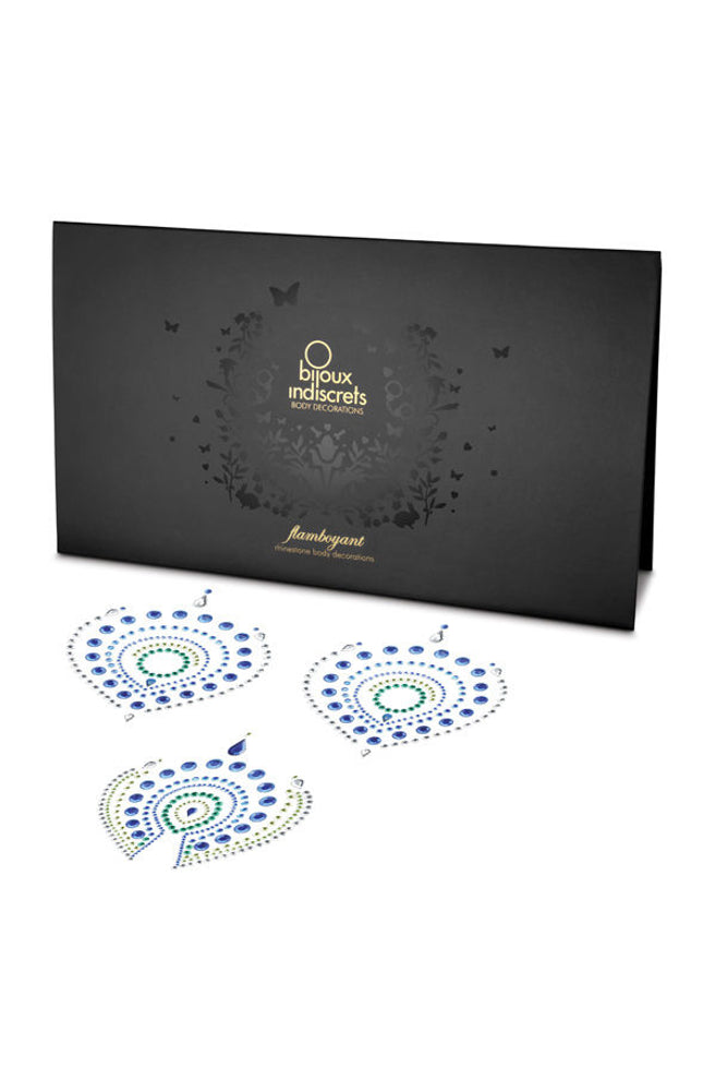 BIJOUX - INDISCRETI FLAMBOYANT BLU&amp;VERDE