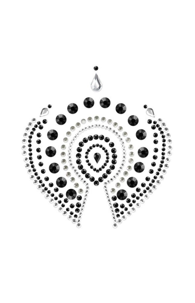 BIJOUX - INDISCRETS FLAMBOYANT NERO &amp; ARGENTO