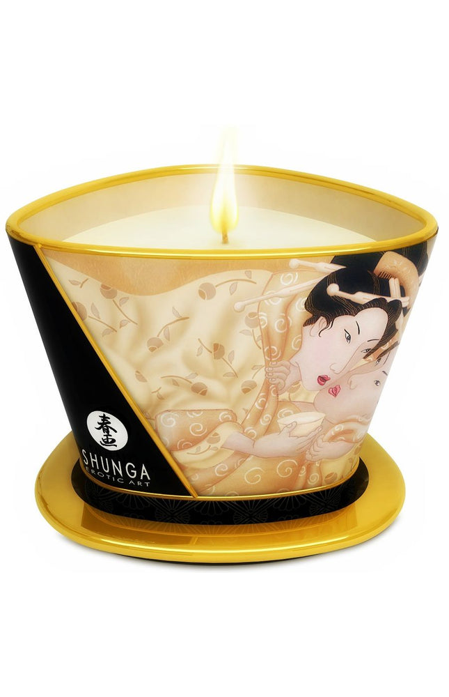 SHUNGA - MINI CARESS BY CANDELIGHT CANDELA DA MASSAGGIO ALLA VANIGLIA 170 ML