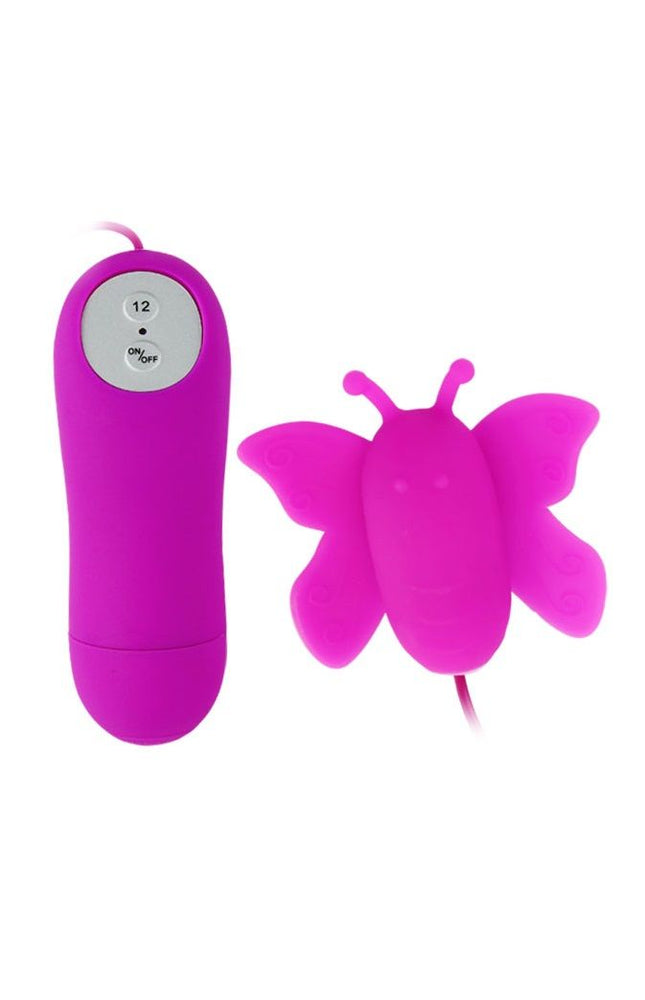 BAILE - LOVE EGGS STIMOLATORE CLITORIDE A FARFALLA 12 VELOCIT TELECOMANDO LILLA