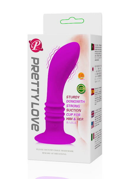 PRETTY LOVE - BOOTY PASSION VIBRATORE PLUG 10V