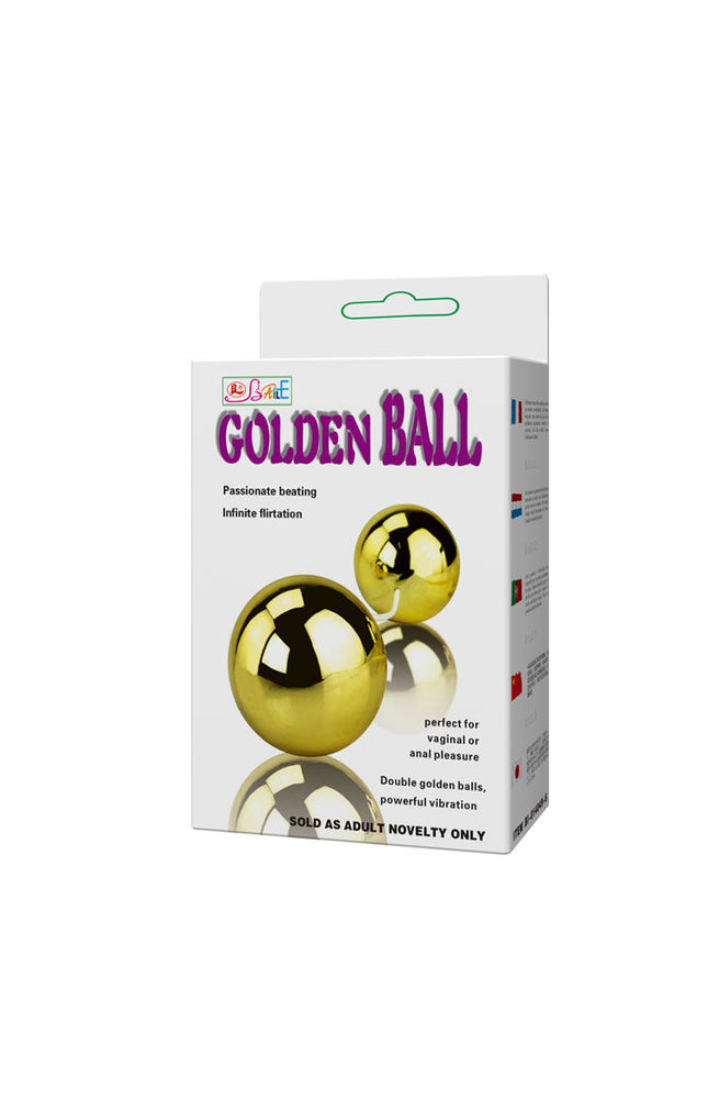BAILE - VIBRATORE A SFERE CINESI GOLDEN