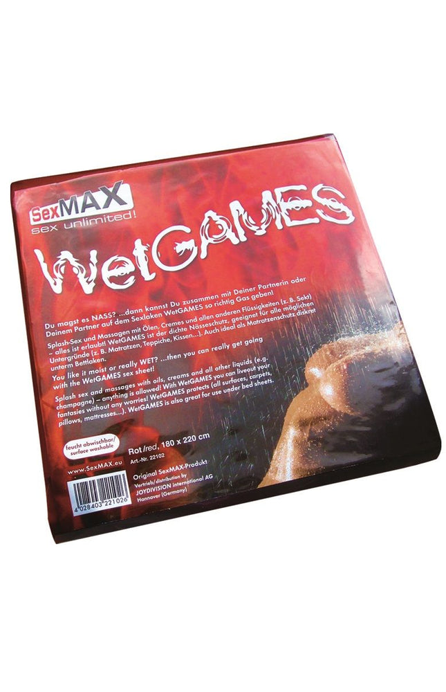 JOYDIVISION SEXMAX - WETGAMES SEX-LAKEN ROSSO