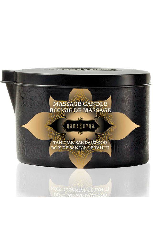 KAMASUTRA - CANDELA DA MASSAGGIO VANIGLIA E SANDALO 170 GR