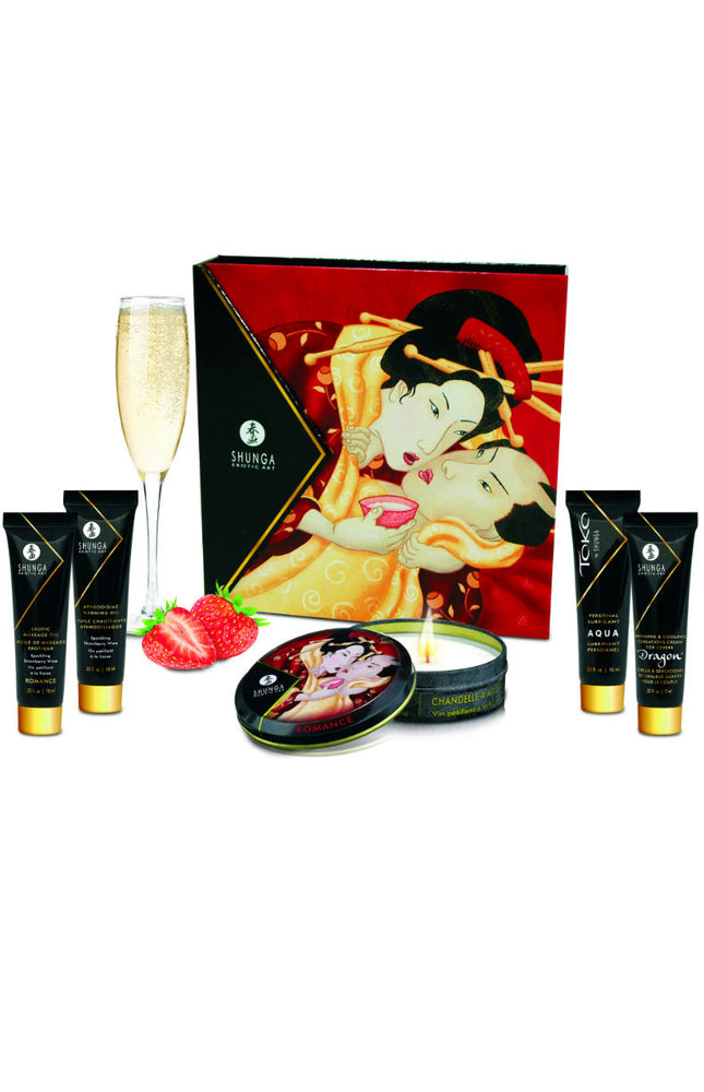 SHUNGA - KIT SEGRETO GEISHA FRAGOLE E CAVA