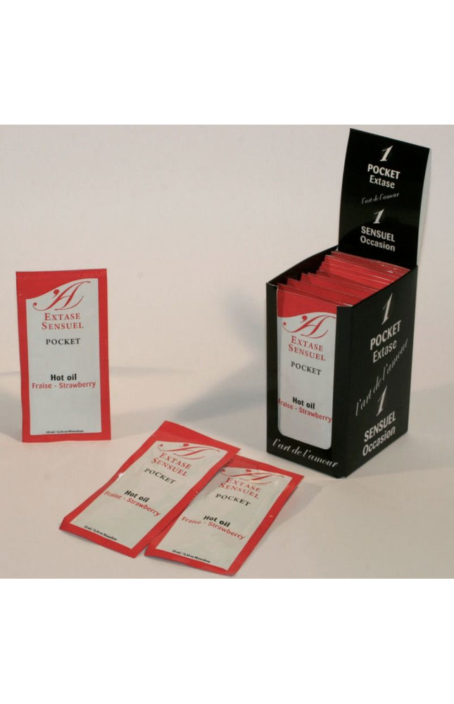 EXTASE SENSUAL - OLIO STIMOLANTE ALLA FRAGOLA 10 ML